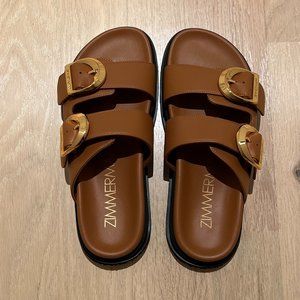 Zimmermann Crescent Buckle Slide - Size 38 - New, without box!